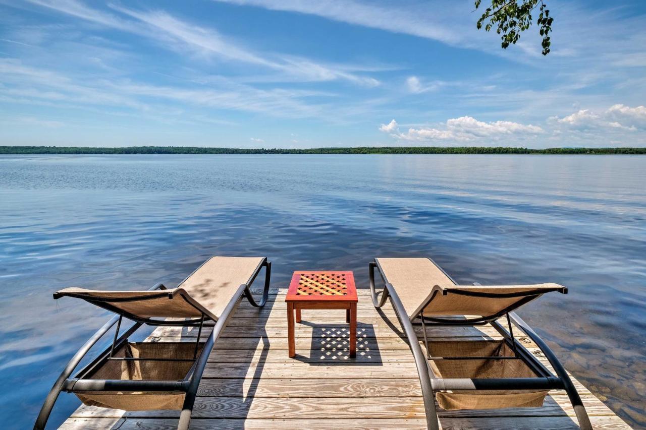 Villa Cozy Lakefront Madison Cabin With Dock And Kayaks Extérieur photo